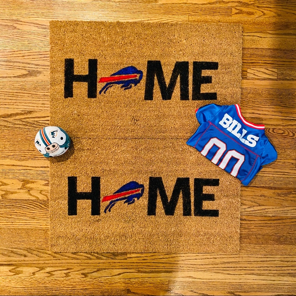 Buffalo bills front doormat